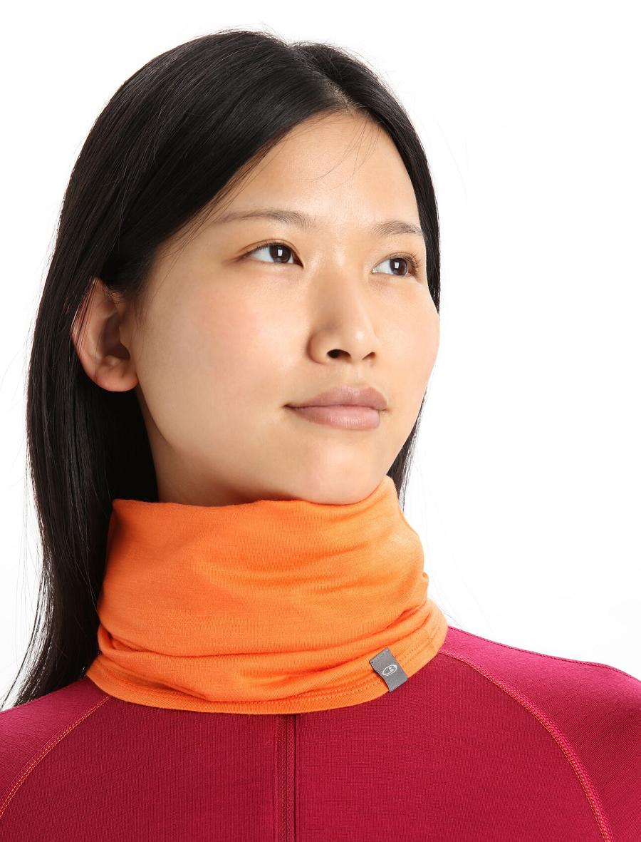 Flash Icebreaker Unisex Merino Flexi Chute Men's Scarves | AU 1069DFMN